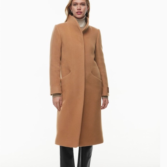 Wilfred Jackets & Blazers - Wilfred Tan Long Coat